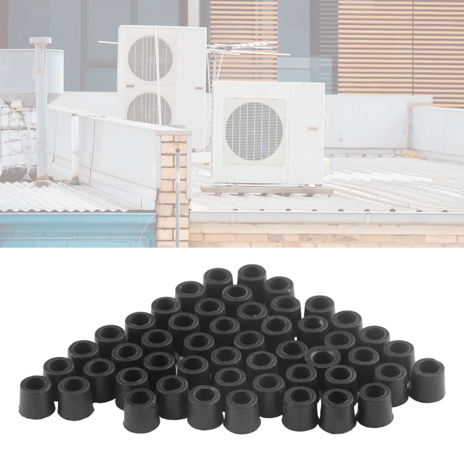 50 Pezzi Tubo di Ricarica Sigillatura O-ring Impianto idraulico Professionale Strumento di Riparazione Impermeabile Rondella Collettore Riparazione Kit di Guarnizioni Accessori