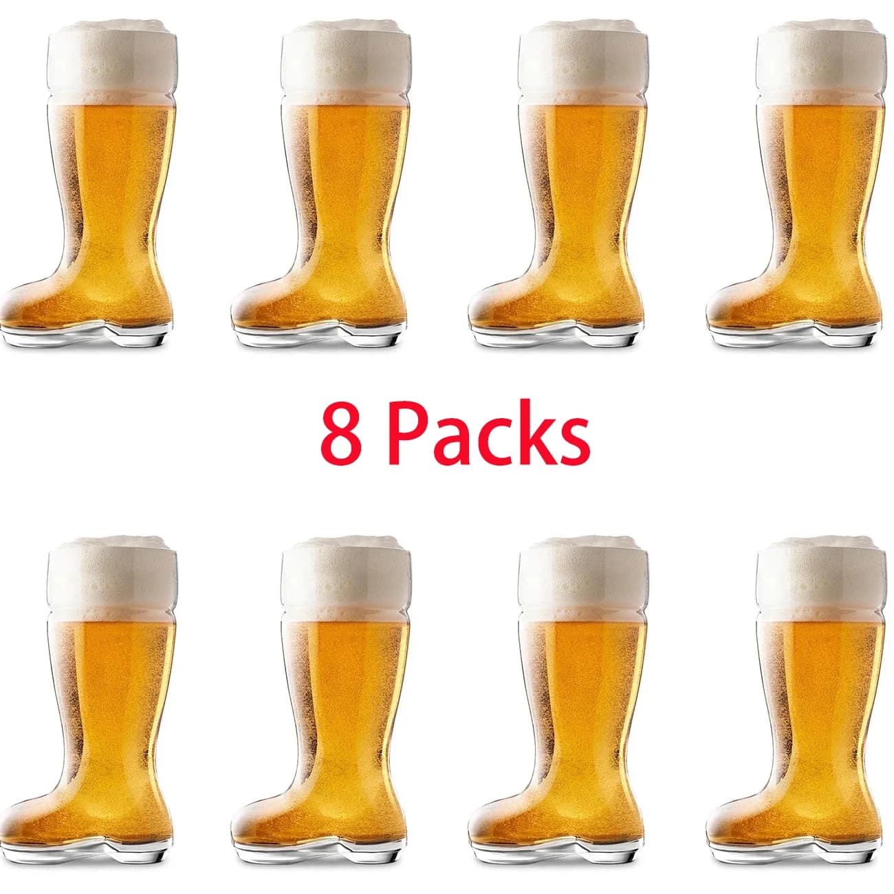 1 pz 50ml bicchieri di vetro senza piombo bicchieri da birra per la casa bicchieri da birra