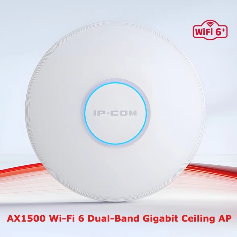 Punto di accesso WiFi 6 Dual Band AX1500 Soffitto AP WIFI Extender 5G Ripetitore Gigabit Router AP wireless Ripetitore di segnale Mesh Wifi 6