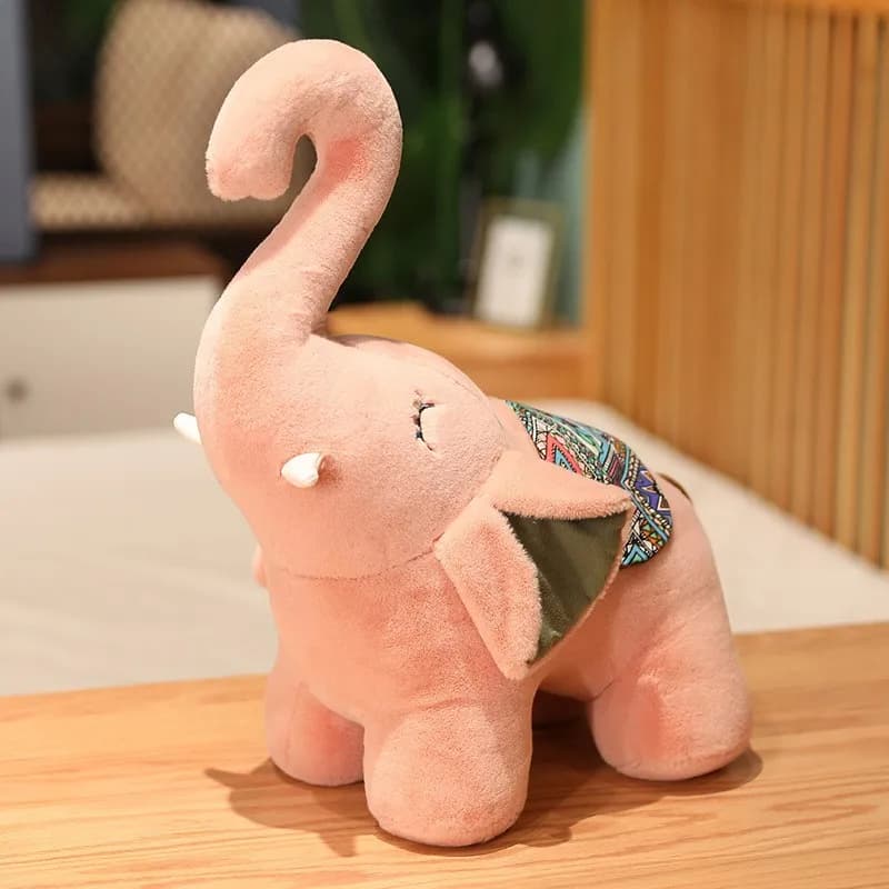 Peluche Elefante Luy, Giocattoli Morbidi, Bambole di Coppia, Regalo di Nozze, Super Carino e Coccoloso, Giocattolo Imbottito per Adulti