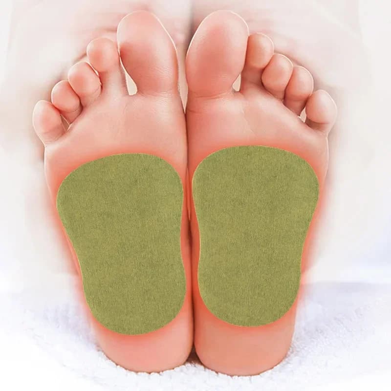 Piede Gesso Medico Disintossicare Il Tossina Aiutare A Dormire 30 pz Assenzio Piede Detox Piede Adesivo Patch A Base di Erbe Impacco Caldo Rilassante
