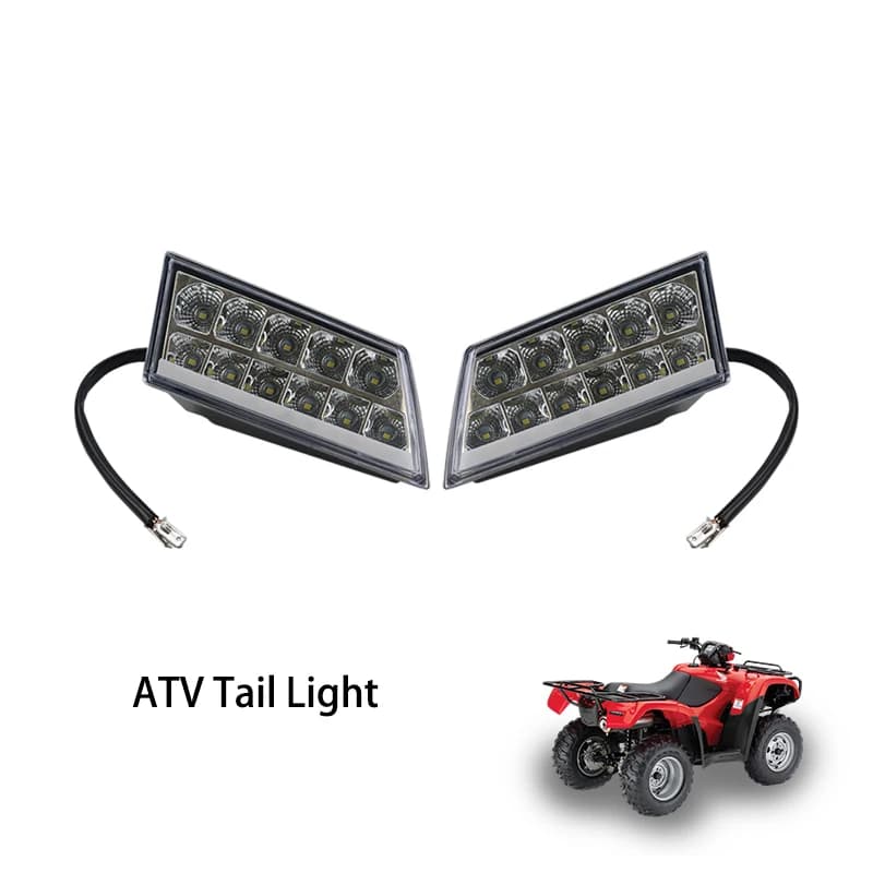 ONLEEYPP Motorcycle Parts KA5 LED Headlight Rear Lamp Universal For ATV Dirt Pit Bike Signal Lights Brake Motocross Accessories