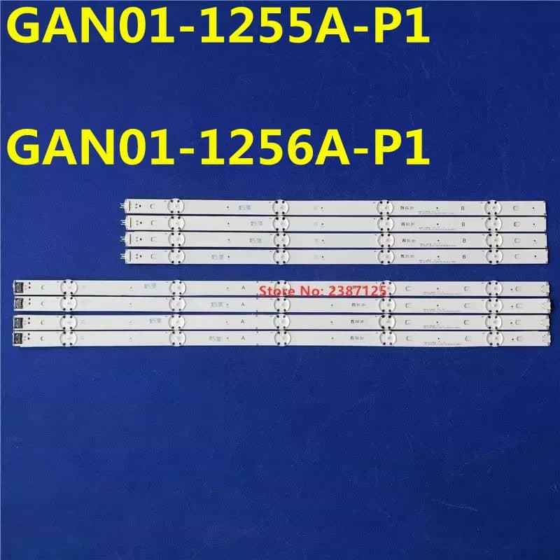 Striscia di retroilluminazione a LED GAN01-1255A-P1 GAN01-1256A-P1 per 49LK5700 49UM7100 49UM7300 49LF510V 49UH6110 49UH625V 49UJ6350 49UJ639V