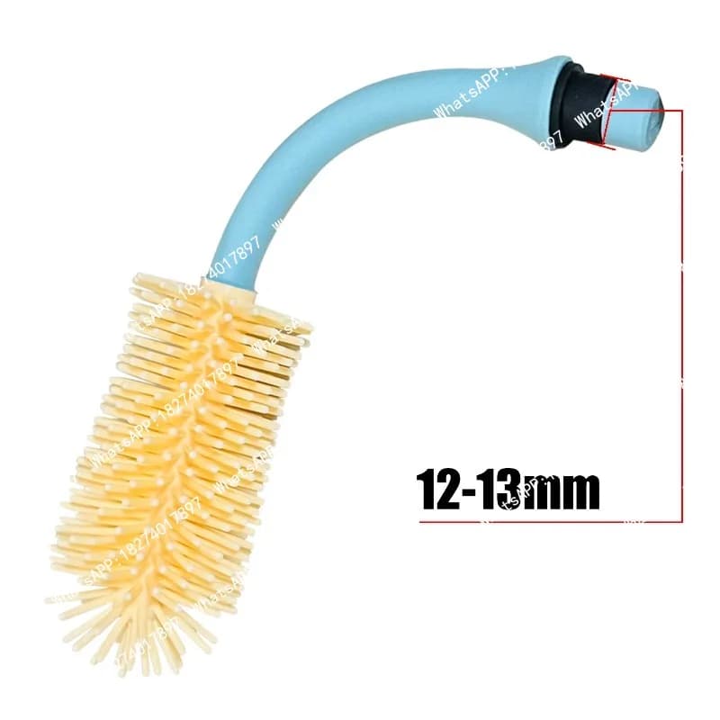 Testina di ricambio multifunzionale in silicone morbido per massaggio, accessorio per modifiche a pistole elettriche.
