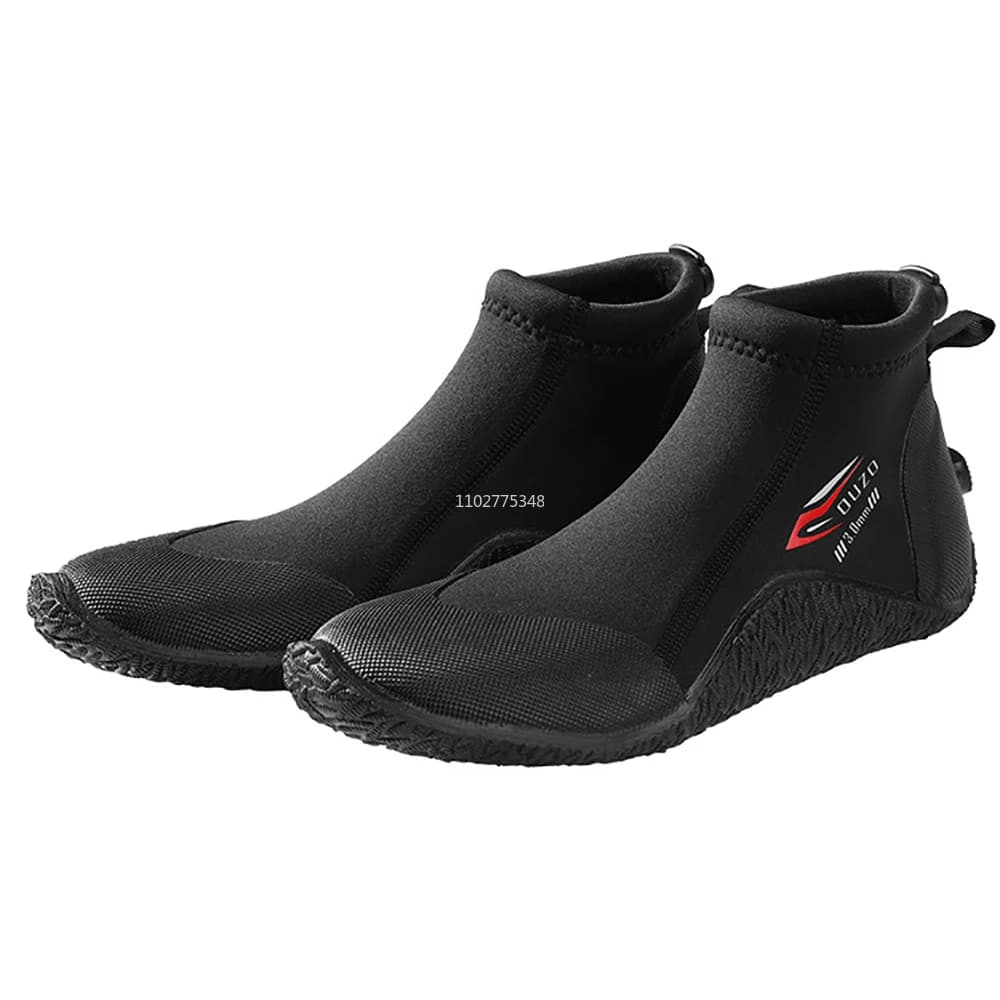 3mm Diving Boots Non-slip Low Shoes Abrasion Resistant Water Shoes for Men Women Beach Snorkeling Surf Guado Fishing