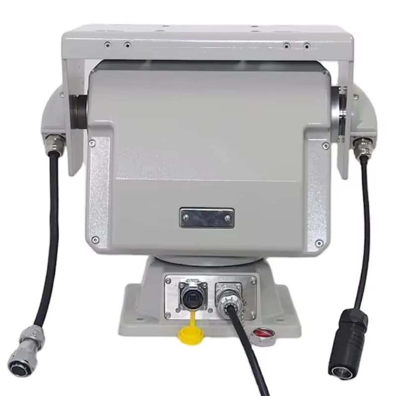 Telecamera PTZ per imaging termico bi-spettro pesante a distanza ultra lunga Rilevazione antincendio Ptz termico di sicurezza a lungo raggio