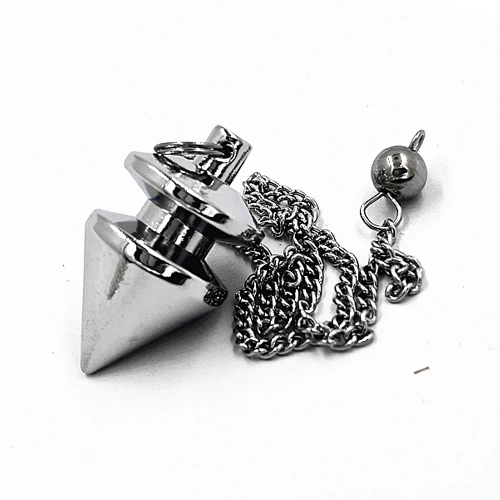 Ya.x pendoli per rabdomanzia pendoli in metallo rame Reiki pendolo amuleto piramide curativa ciondoli spirituali Chakra Amule