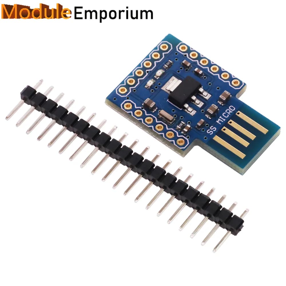 Mini SS Micro ATMEGA32U4 Compatible Module For Arduino Pro Micro Card 16Mhz 3.3V 5V IO UART I2C SPI PWM Interface Card