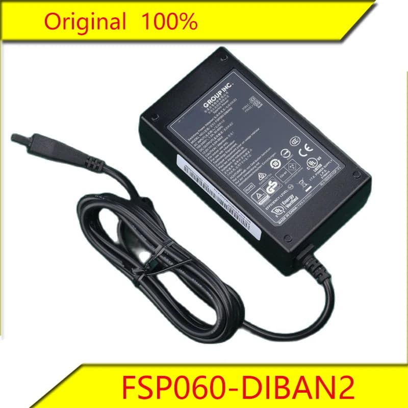 FSP060-DIBAN2 Alimentazione per FortiGate 60D 90D 30E 50E 60E 80E A Scatto Doppio Foro 12V3A5A Cavo Adattatore di Alimentazione 12V 3A 5A