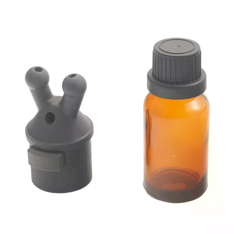 Flacone Mini da 15ml Antigoccia per Oli Essenziali e Dispenser di Profumo con Design a Prova di Perdite
