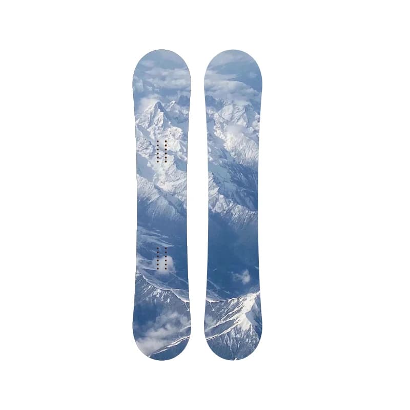 Wholesale All-Mountain Sports Snowboard Set for Plain White Wooden Board Sintered Extruded Base Binding Winter