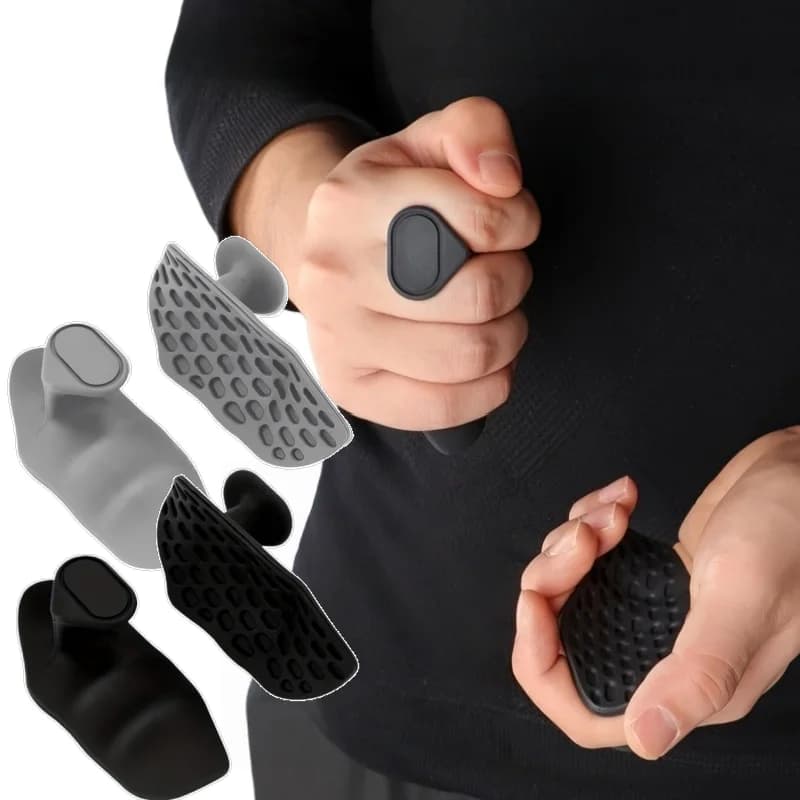 2/4pcs Non-Slip Grip Strengthener Heavy-Duty Fitness Grip Trainer Finger Exerciser and Forearm Workout Tool for Home Gym Pull-Up