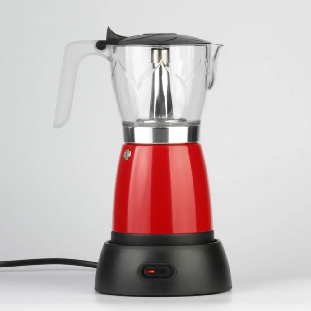 Electric Coffee Maker Mocha Pot Italian Moka Pot Aluminium Electric Coffee Maker Percolater
