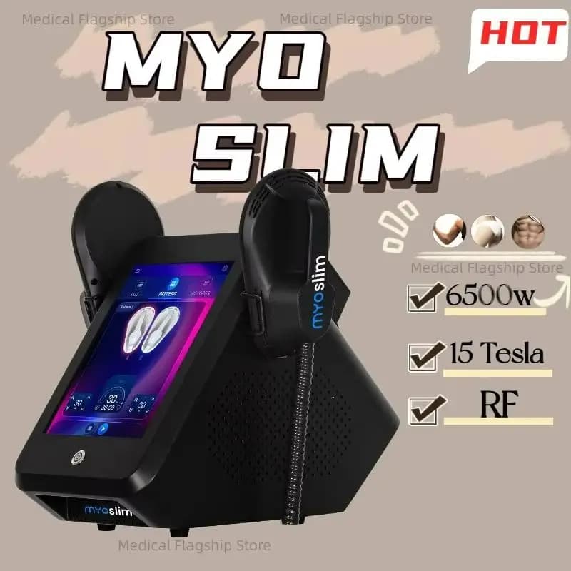 EMS Body Sculpting Machine RF Myoslim NEO Sculpt Slimming Fat Muscle Stimulation Massager Electromagnetic Weight Loss