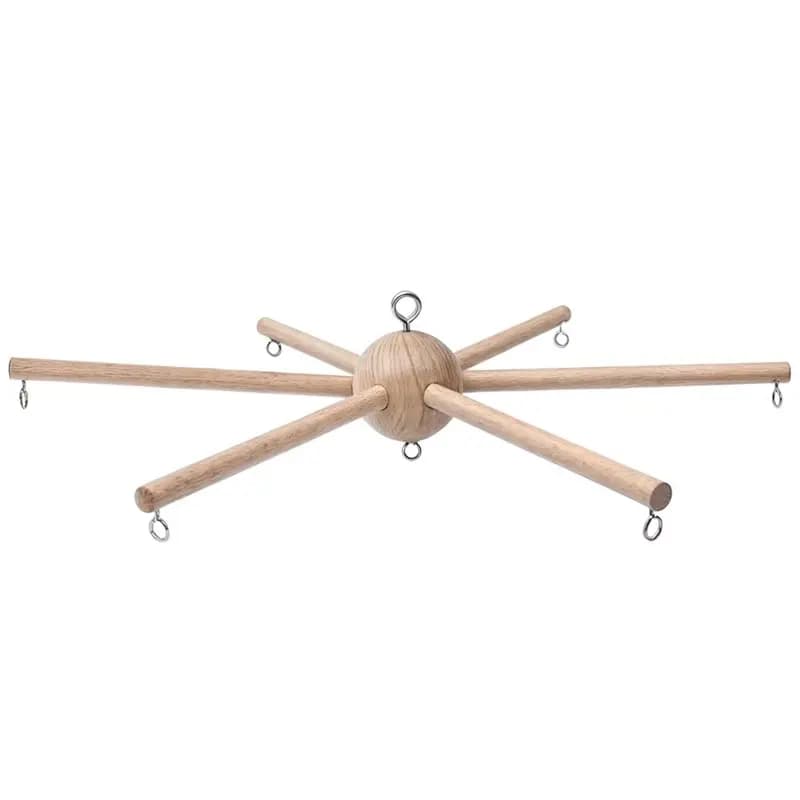 【LAST CHANCE】DIY Decorative Wind Chime Equipment For Infant Boy Girl Home Nursery Bedroom Ceiling Wall Balcony Natural Wooden