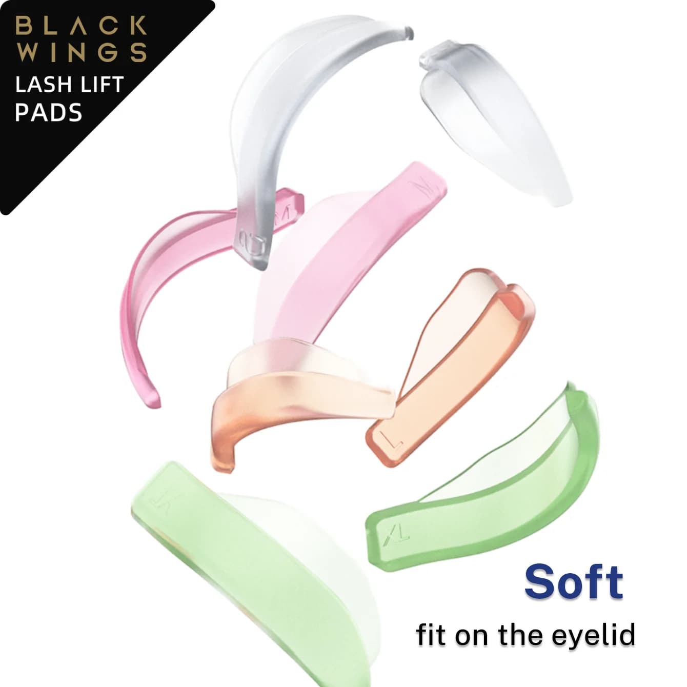 Gelatina 4 Sizes Permanent Eyelash Bigodino Lift Pad Eyelashes For LashLift Silicone For Eyelash Makeup Beauty Tool