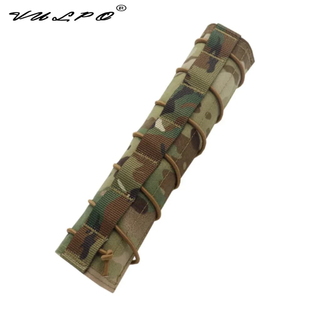 Tactical 22cm pistola silenziatore custodia protettiva Airsoft soppressore Mirage Heat Shield Sleeve silenziatore Cover per caccia tiro