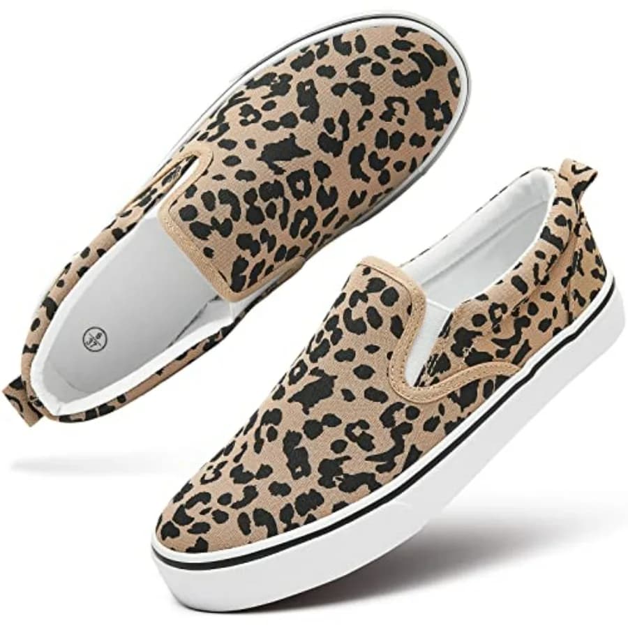Scarpe Slip-on da Donna, Sneakers in Tela, Mocassini Antiscivolo, Scarpe Casual a Profilo Basso