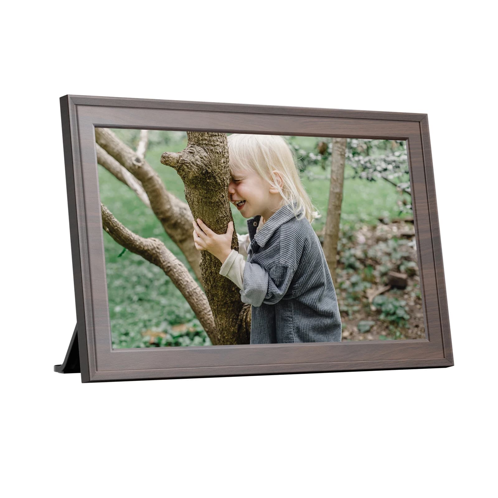 Digital Photo Frame 15.6 Inch WiFi Digital Picture Frame IPS FHD Touch Screen Smart Cloud Photo Frame with 32GB Storage