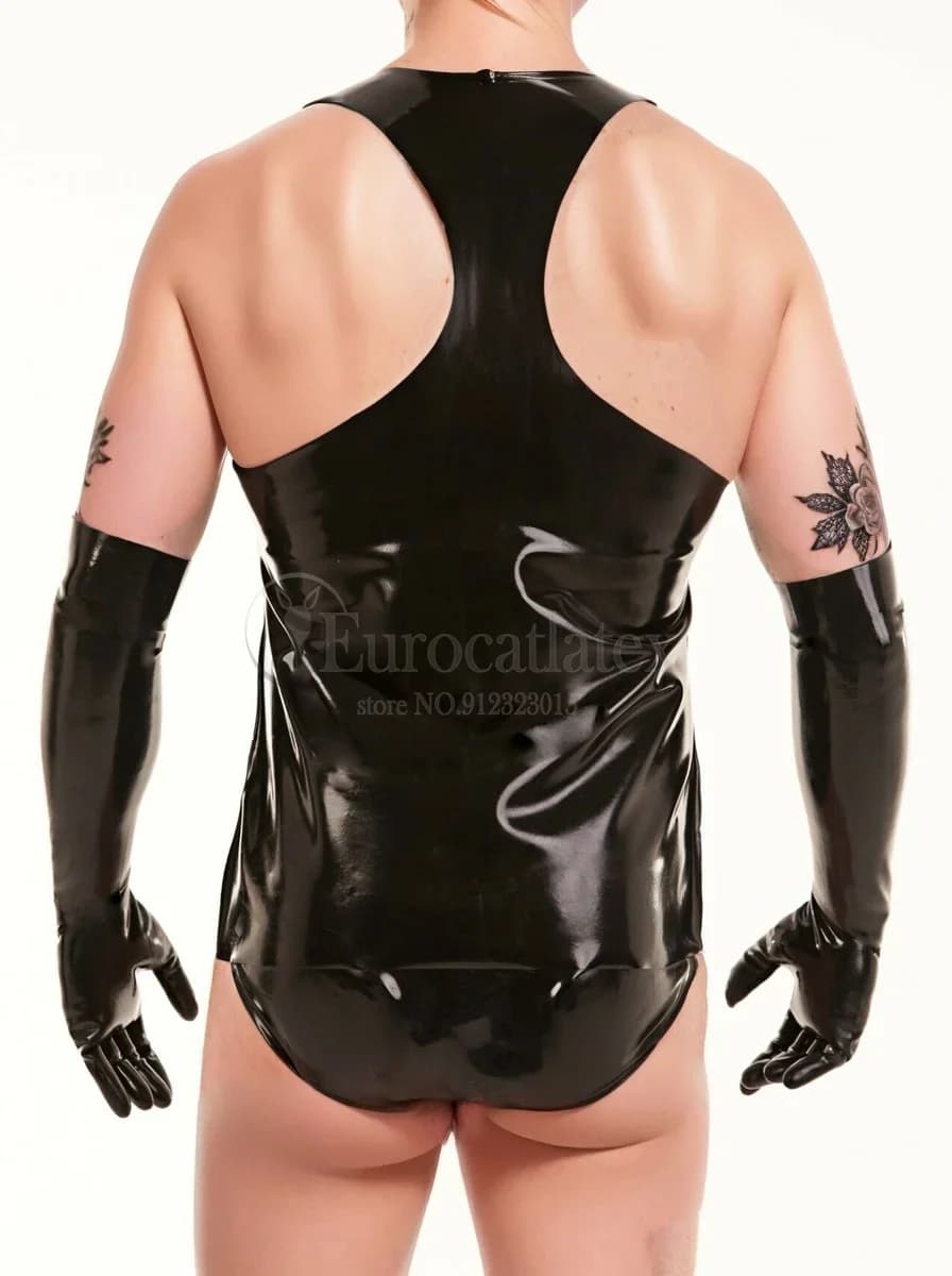 Guanti fetish in lattice da uomo personalizzati: stile operazionale lungo di lusso: morbidi, resistenti, impermeabili per cosplay e abiti speciali per feste