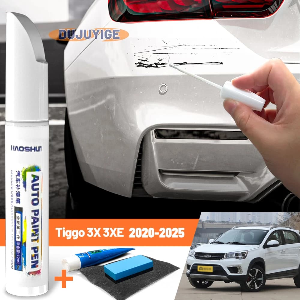 Penna per Vernice Auto, Cura della Vernice, Riparazione Graffi, Cera per Rimozione Graffi per Chery Tiggo 3X 3XE 2020-2025 2021 2022 2023 2024