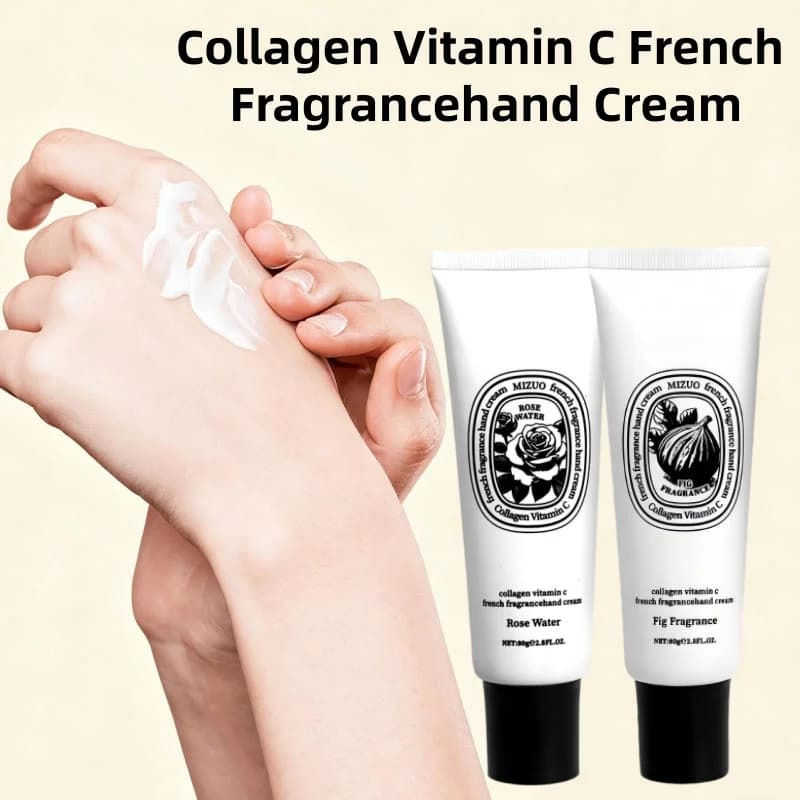 Collagen Fragrance Hand Cream Long-lasting Moisturizing Hydrating Autumn Winter Improve Dry Cracking Nourish Smooth Hand Skin