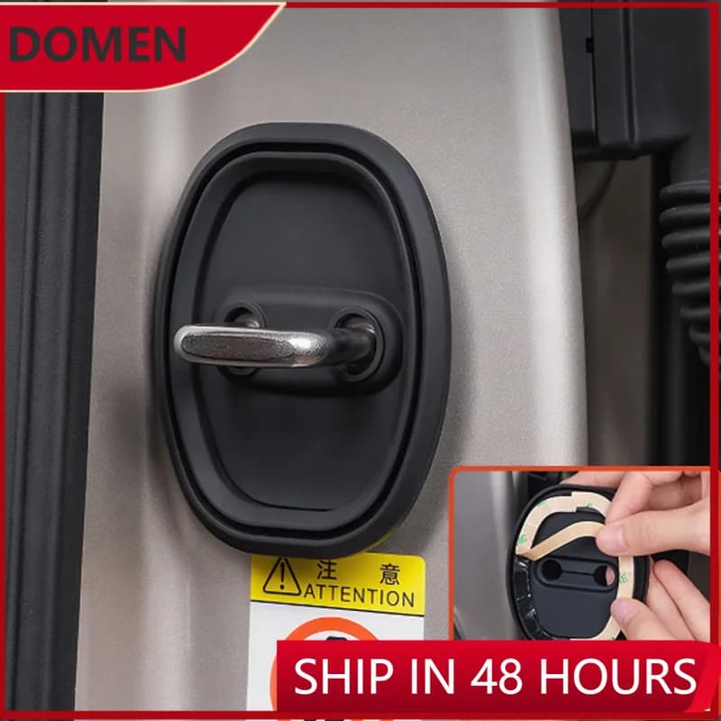 Per BYD Leopard 8: Copertura in silicone per serratura portiera, tappo protettivo in silicone per serratura, tampone ammortizzante antirumore per portiera auto