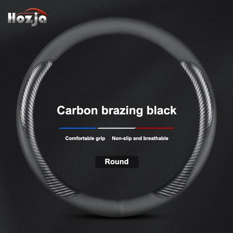 Leather Car Cover 38cm 15" for Peugeot 206 207 307 2003 - 2009 - 2012 - 2022 interior accessories Auto anti-slip