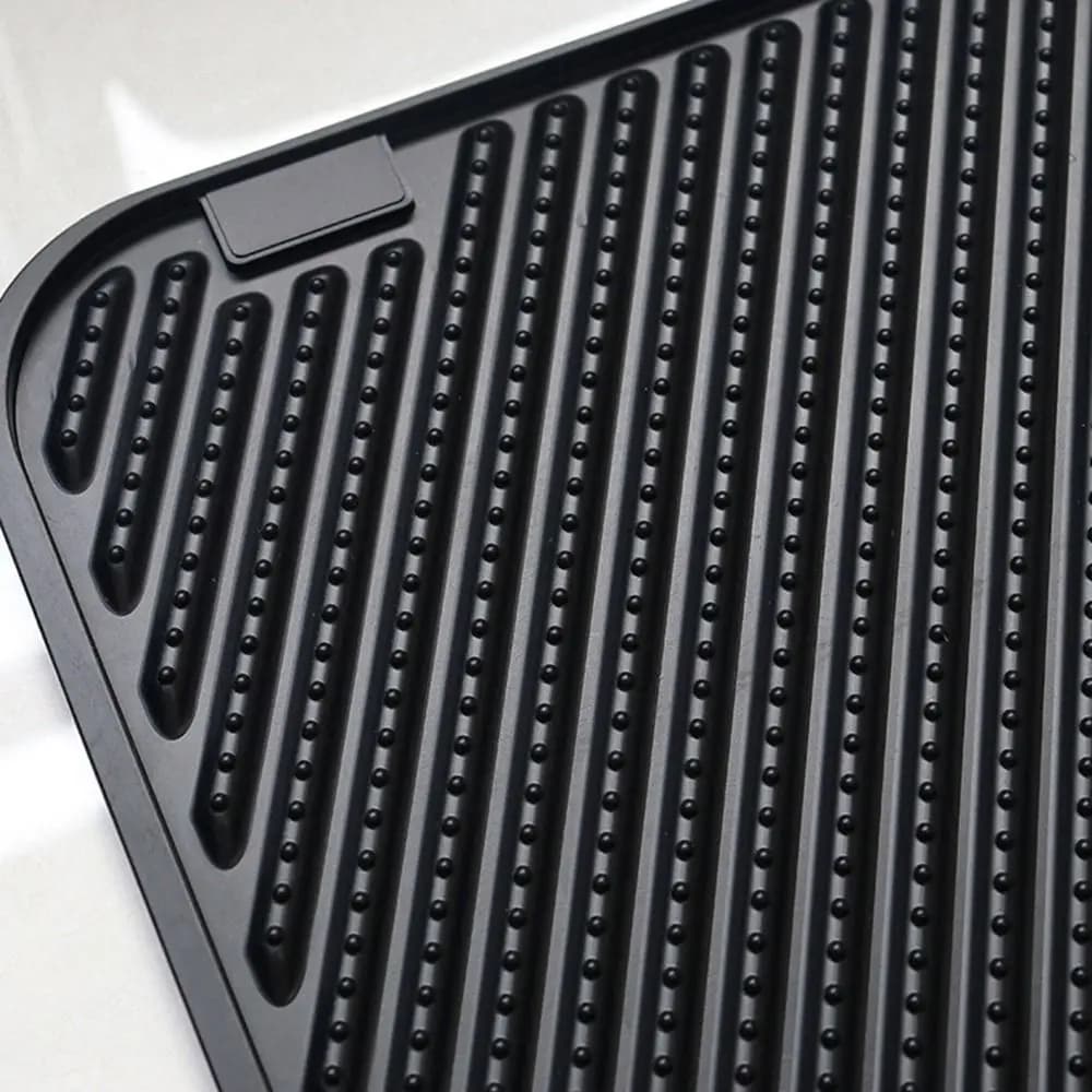 Forniture per animali domestici Tappetino per lettiera per gatti in silicone Tappetino antigraffio antiscivolo per gatti Tappetino per pulizia morbido impermeabile per animali domestici