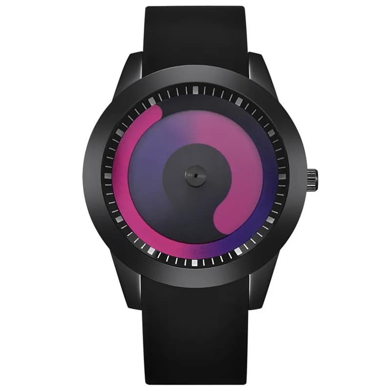 Men Unique Design Cheap Watches Erkek Barato Saat Fashion Rubber Band Simple Quartz Vintage Watch Black Relogios Masculinos 2024