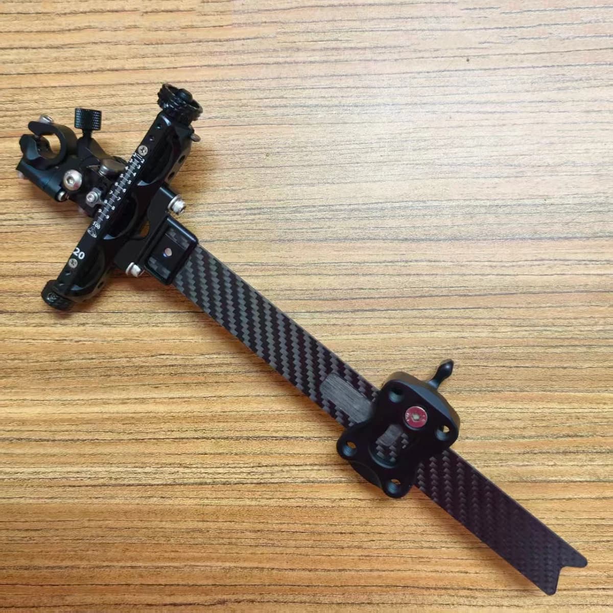 9 Inch Universal Adjustable Carbon Fiber Compound Bow Sight, Archery Target Sight for Left & Right Hand Compound Bow Hunting Sho