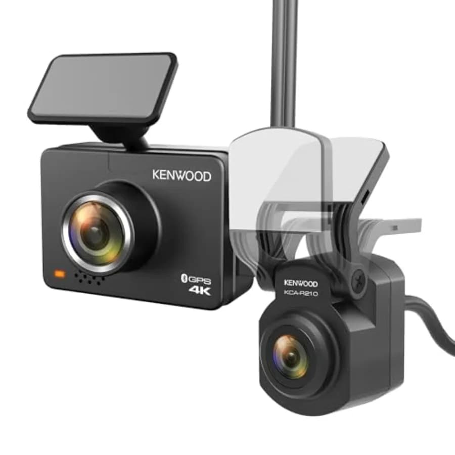 Dash cam per auto, camion e camper: registrazione anteriore e posteriore 4K/2K, GPS, Bluetooth, WiFi, registrazione in loop, sensore G, rilevamento del movimento