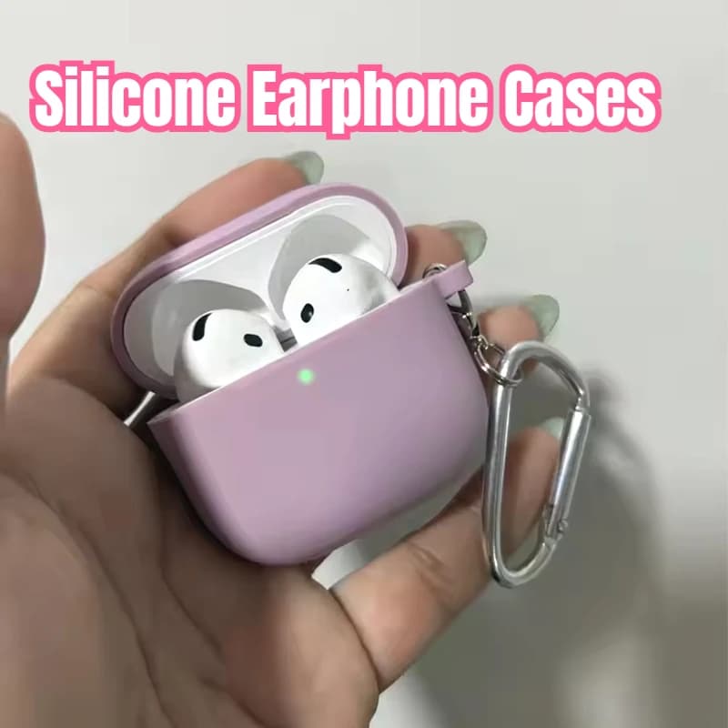 Silicone earphones for Airpods 4/2 Airpods 3 Headphone case Protective case for Apple Airpods Pro 2 Airpods Cover
