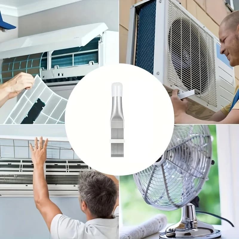 Stainless Steel AC Fin Comb Comb Brush Air Conditioner Fin Straightener Coil Cleaner for Condenser Evaporator Radiator