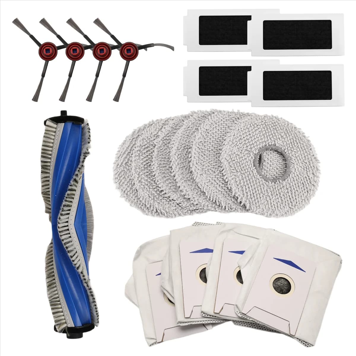 【B25B】Accessori per aspirapolvere robot ECOVACS DEEBOT T30 Pro Omni / T30 Omni, spazzola principale, sacchetti per la polvere, panni, filtri