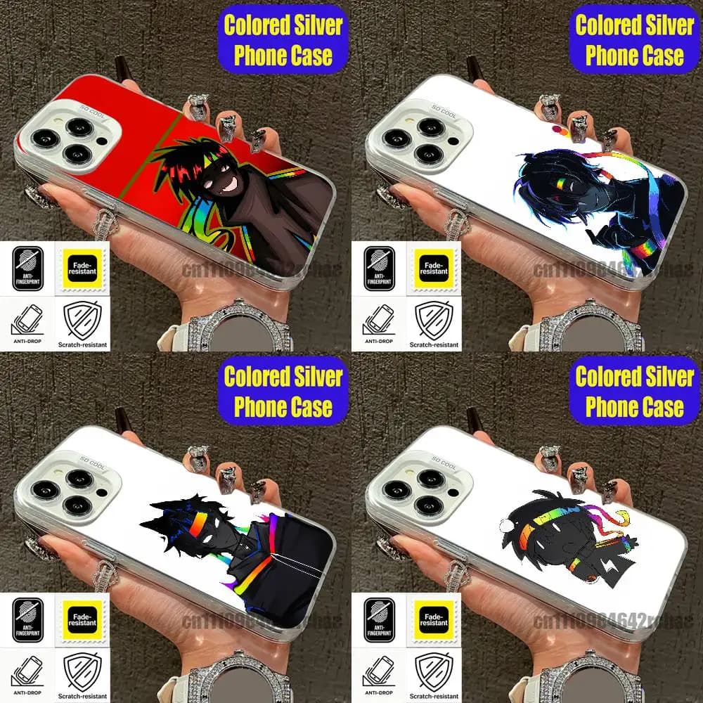For S-Spokeishere S-Spoke Phone Case iPhone 15,16,12,14,13,17,11,E,Pro,Max,Plus,Air,Mini Color Silver DIY TPU Cover