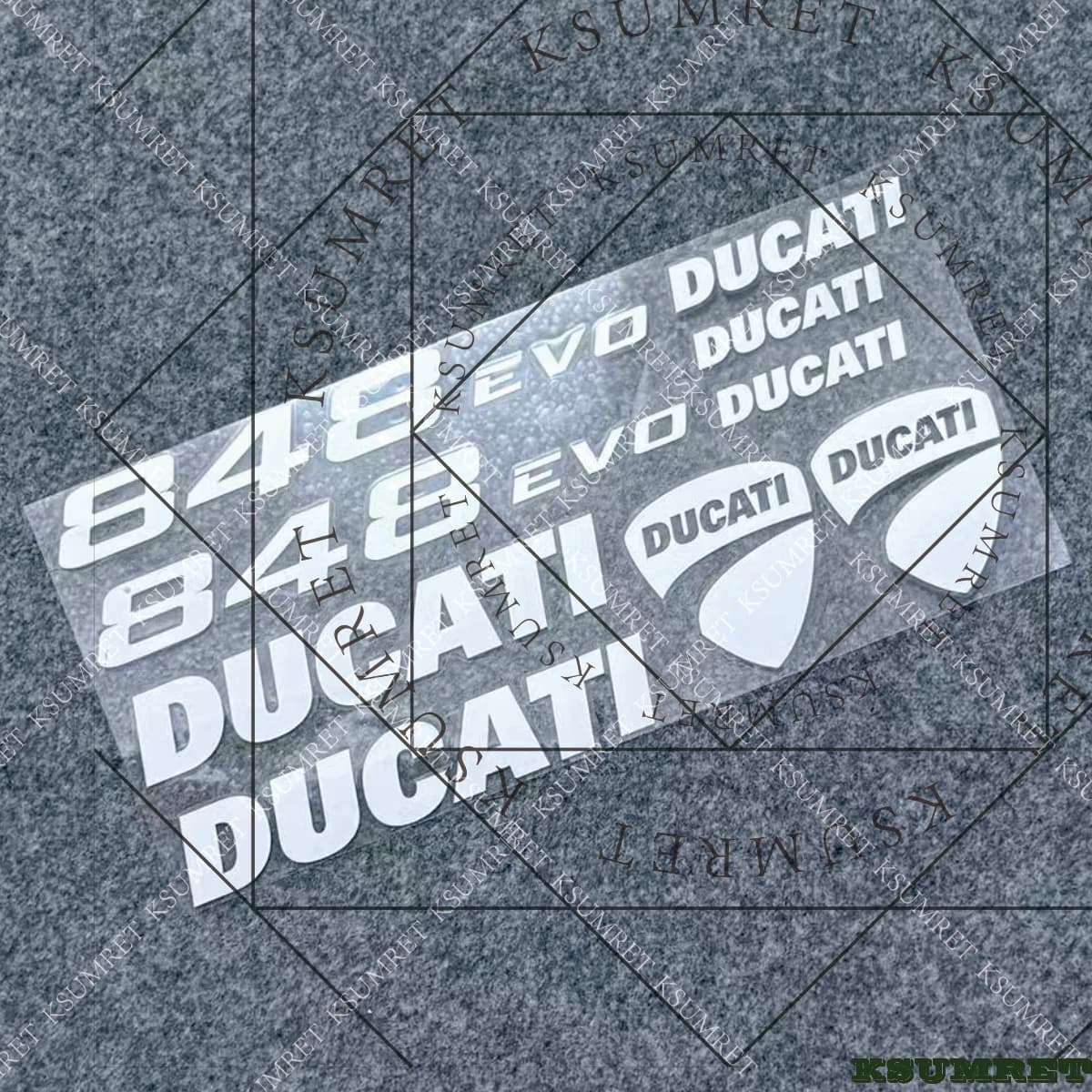 Kit di Adesivi per Moto Ducati 848 EVO
