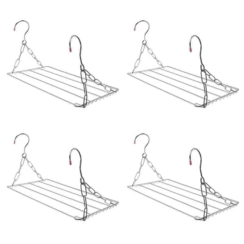 Exquisite-4X multifunctional stretcher, stainless steel laundry clothes hangers for hanging clothes, towels, Soc