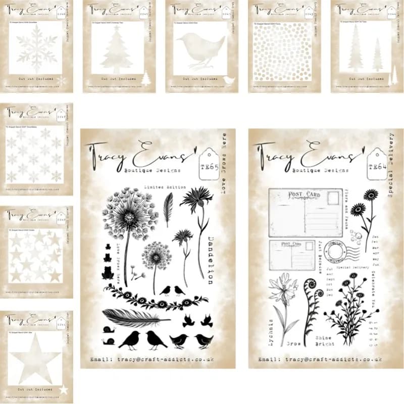Flurry Tall Trees Cluster Metal Cut Stamps and Stencil for DIY Scrap Booking Photo Album Embossing Decorative DIY Paper Cards