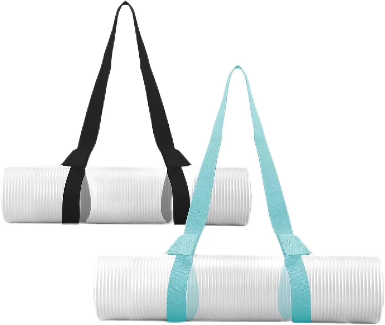 Adjustable Strap for Yoga Mat for Easy Transport, Pack of 2 Supports for Exercise Mats