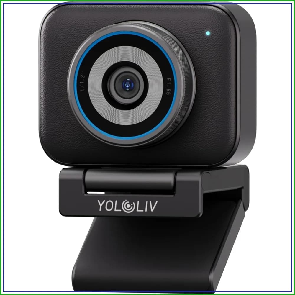 4K Streaming Webcam, DSLR-Like Control, 4X Zoom, HDR, PD AutoFocus, USB-C for PC & Mac