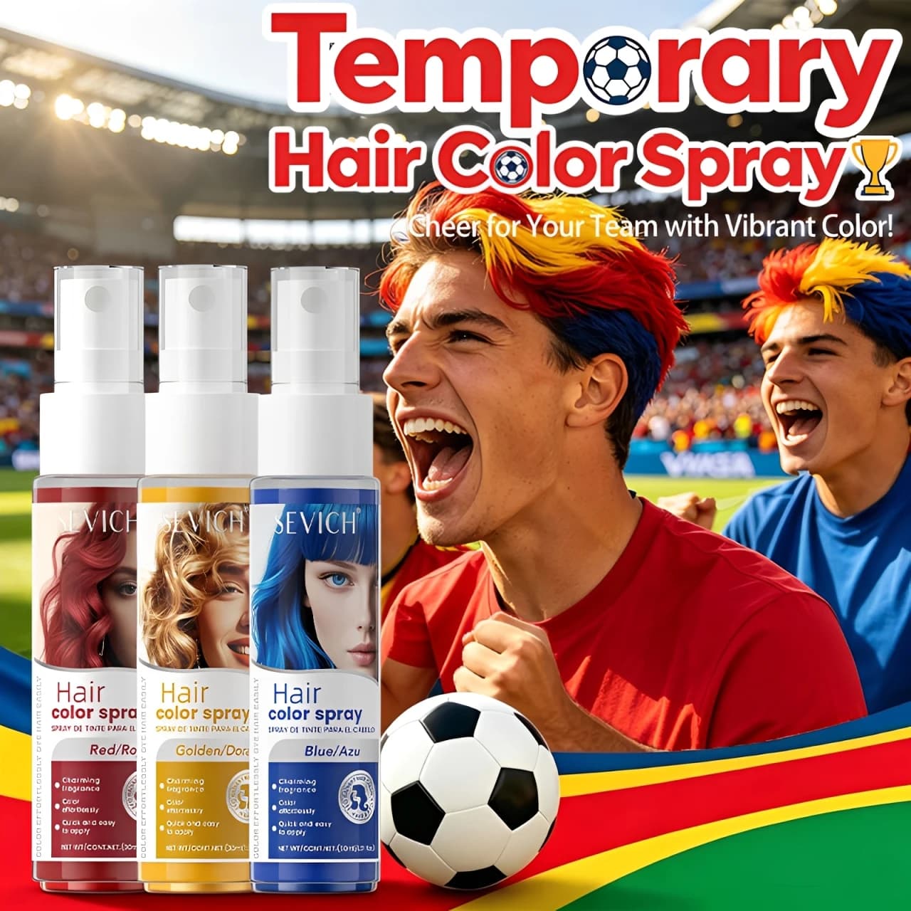 8 colori Spray per capelli Spray temporaneo per capelli Spray per tinture per capelli usa e getta Stick Prodotti per lo styling dei capelli in polvere di gesso per capelli una tantum