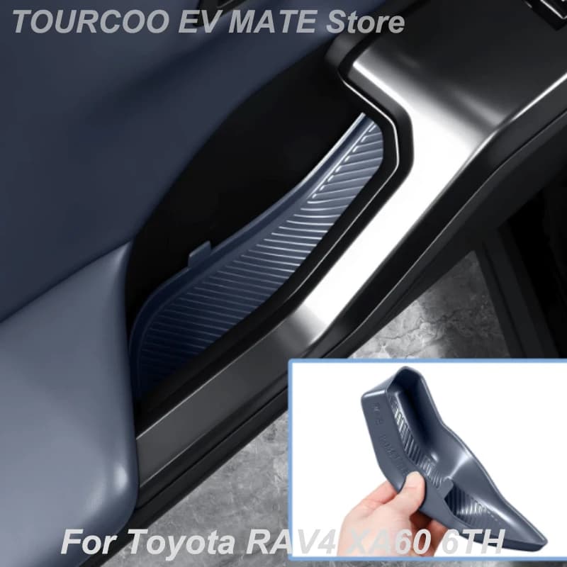 Per Toyota RAV4 XA60 6a generazione 2026: Tappetino in silicone per maniglia porta, accessori auto modificati per lo styling
