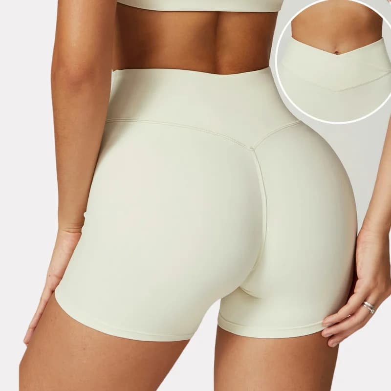 Nuovi pantaloncini da corsa pantaloncini da palestra da donna sport vita alta Butt Lifting pantaloncini da Yoga Fitness ecologici vestiti da allenamento Pilates