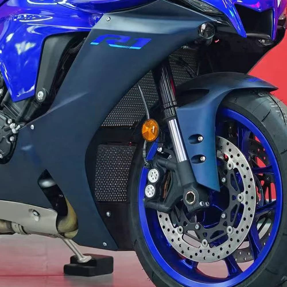 Per Yamaha R1 R1M 2015-2025: Copertura Griglia Moto, Protezione Radiatore, Protezione Durevole per Maggiore Sicurezza della Moto