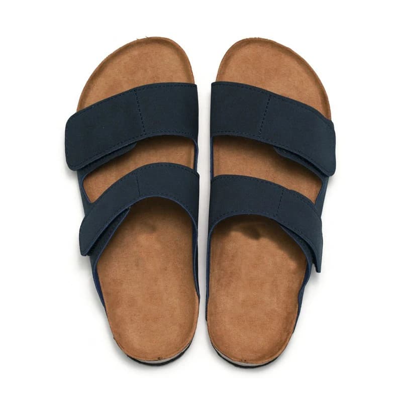 Men's Cork slippers casual breathable comfort sandals summer flip flops beach Muller outdoor anti slip shoes youth fashion