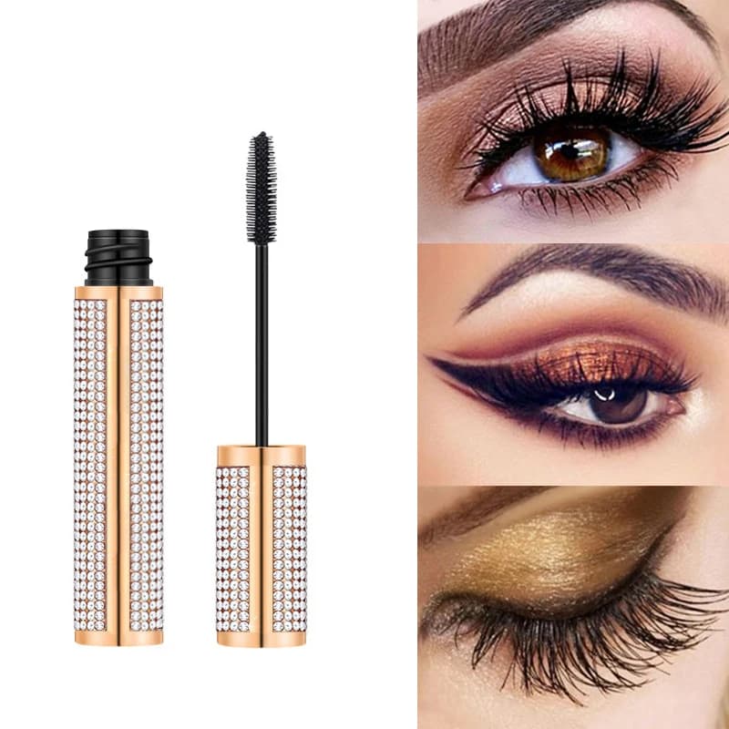 Mascara with private label Custom Bulk Thickness Extension Waterproof Ricci Snelli Cold Black Big eyes for beginners Without drooping