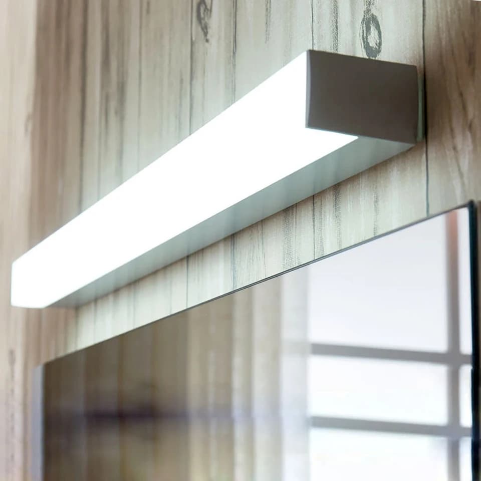 Moderna lampada da parete a LED 12W 16W 22W AC85-265V bagno Vanity Mirror Light acrilico applique da parete trucco apparecchi di illuminazione per interni