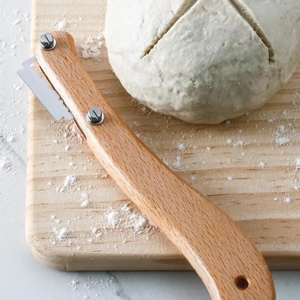 Set of 3 bread making tools, kitchen gadgets for domestic use, bread making kit for beginners and professionals