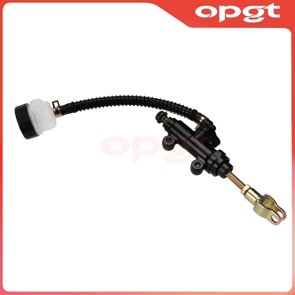 OPGT Go kart Freno a pedale Pompa freno idraulica posteriore Cilindro principale con serbatoio per 110cc 125cc 150cc ATV UTV Buggy Quad Bike P